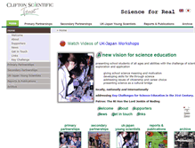 Tablet Screenshot of clifton-scientific.org